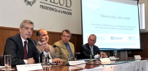 Convenio de reduccin de sodio en los alimentos procesados 