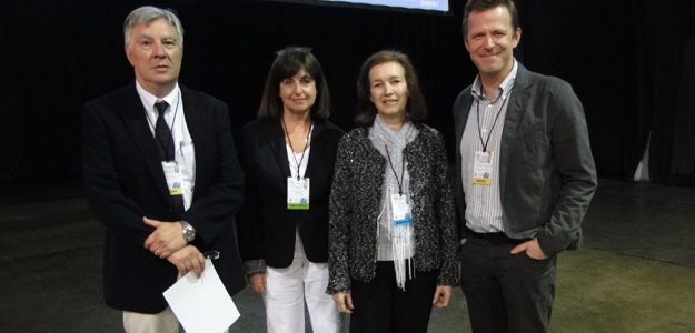 Osvaldo Campanella, Stella Alzamora, Marisa Yeannes y Pieter Verboven